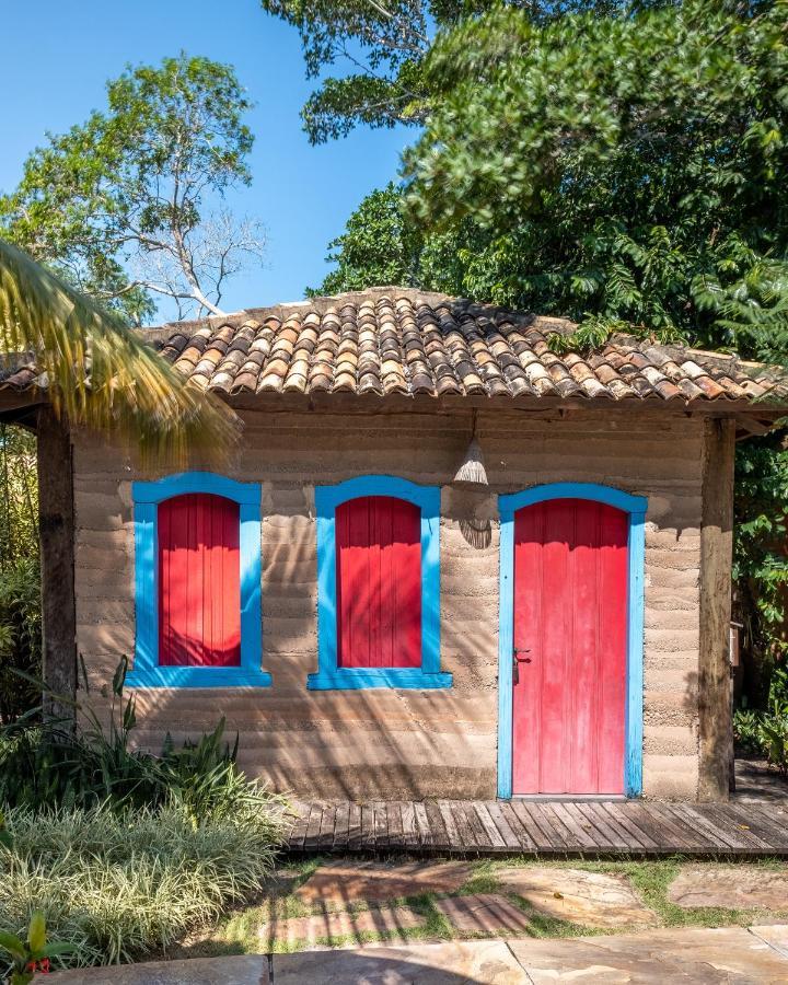 Quadradinho Caraiva Hotel Bagian luar foto
